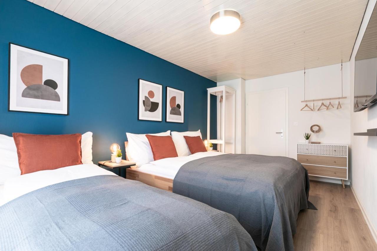 Spirit Apartments Zentral Mit Gratis Parkplatz Lucerna Exterior foto
